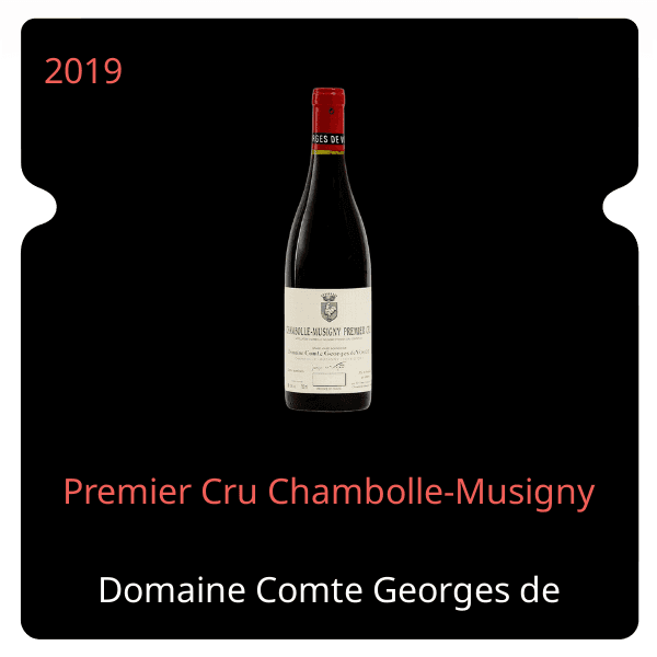 Comte Georges de Vogue Premier Cru Chambolle-Musigny 2019