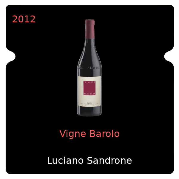Luciano Sandrone Vigne Barolo 2012