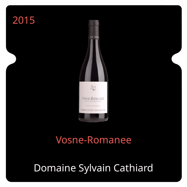 Sylvain Cathiard Vosne-Romanee 2015