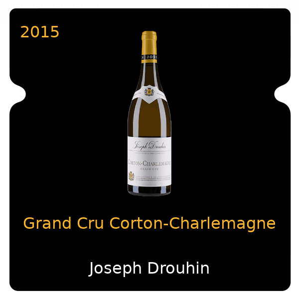 Joseph Drouhin Grand Cru Corton-Charlemagne 2015
