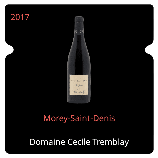 Cecile Tremblay Morey-Saint-Denis 2017