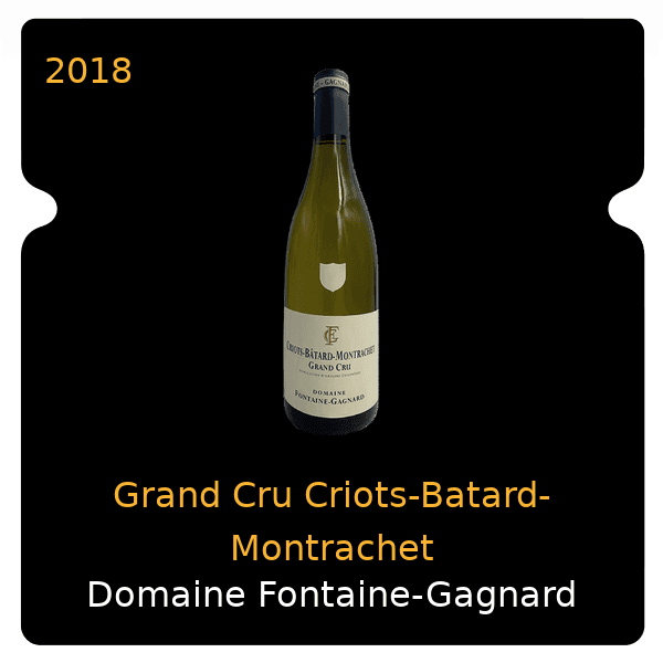Fontaine-Gagnard Grand Cru Criots-Batard-Montrachet 2018