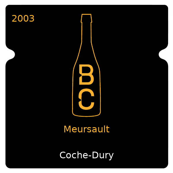 Coche-Dury Meursault 2003