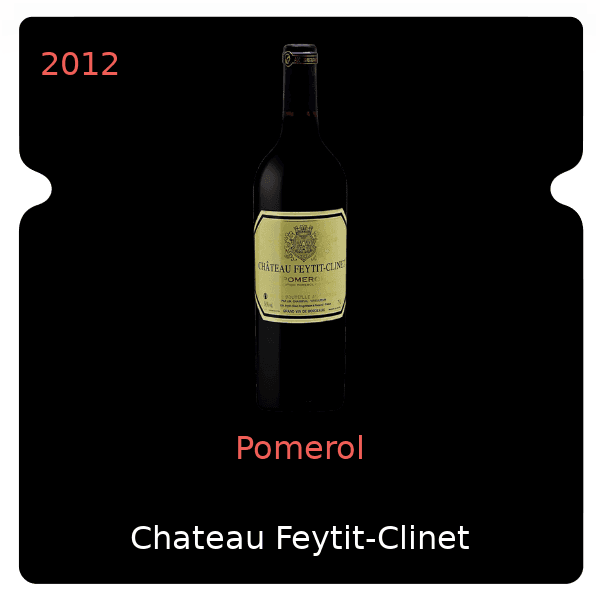 Feytit-Clinet Pomerol 2012