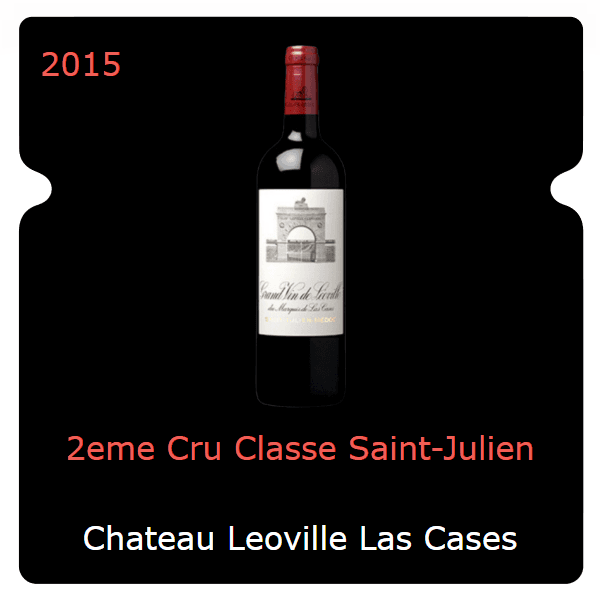 Leoville Las Cases 2eme Cru Classe Saint-Julien 2015