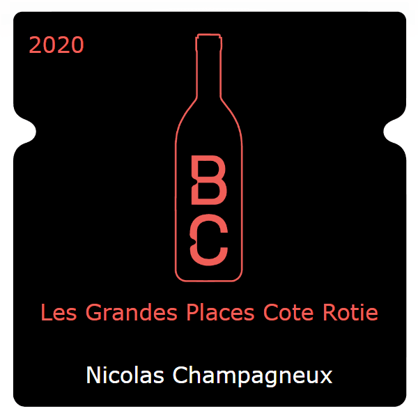 Nicolas Jay Les Grandes Places Cote Rotie 2020