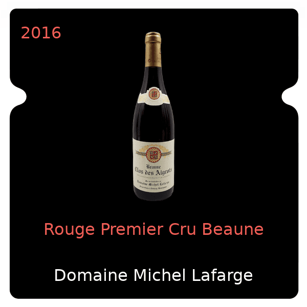 Michel Lafarge Rouge Premier Cru Beaune 2016