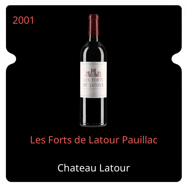 Latour Les Forts de Latour Pauillac 2001