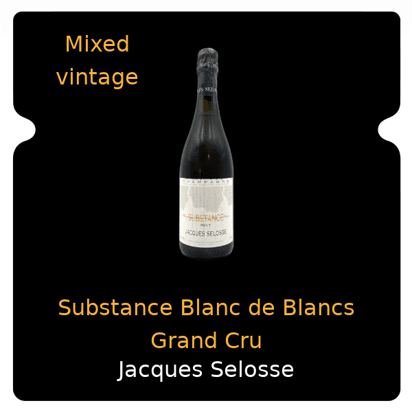 Jacques Selosse Substance Blanc de Blancs Grand Cru Mixed Vintage