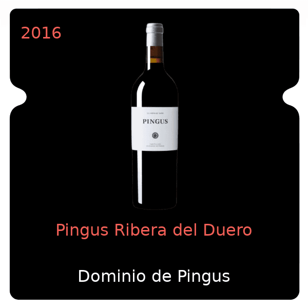 Pingus Pingus Ribera del Duero 2016