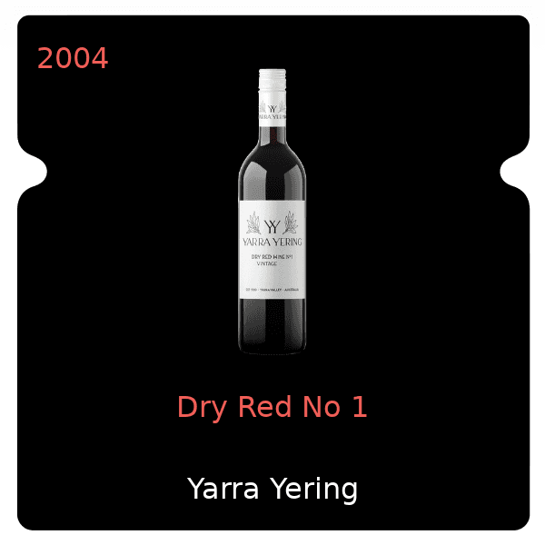 Yarra Yering Dry Red No 1 2004