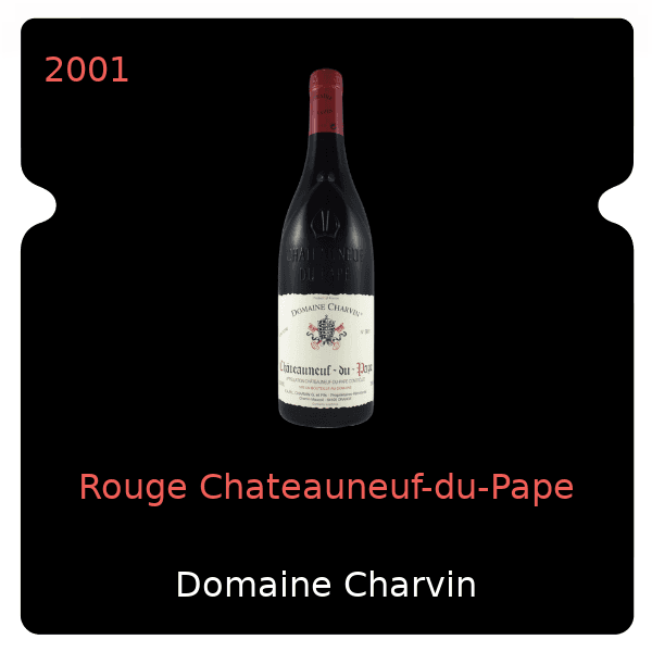 Charvin Rouge Chateauneuf-du-Pape 2001
