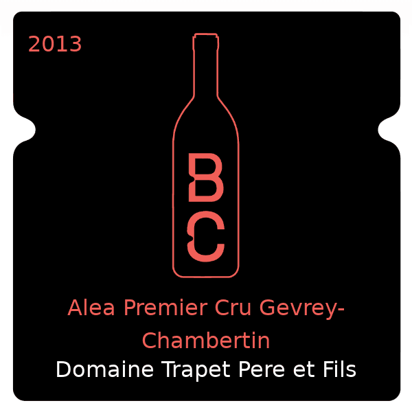 Trapet Pere et Fils Alea Premier Cru Gevrey-Chambertin 2013