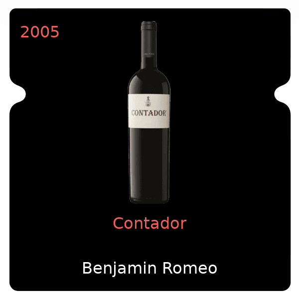 Benjamin Romeo Contador 2005
