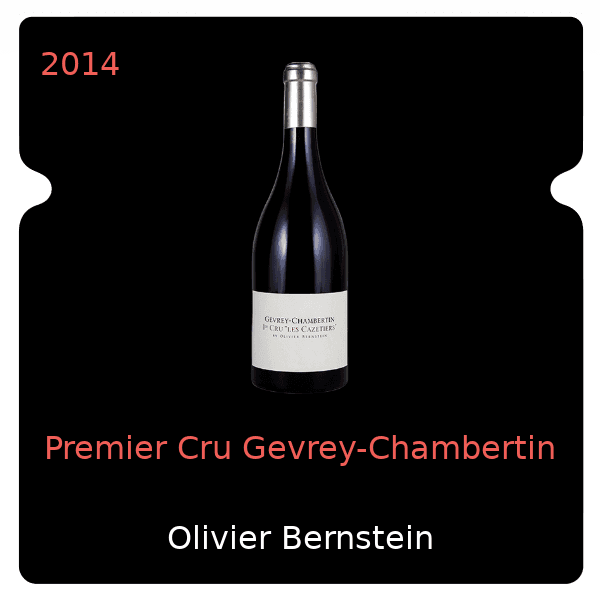 Olivier Bernstein Premier Cru Gevrey-Chambertin 2014
