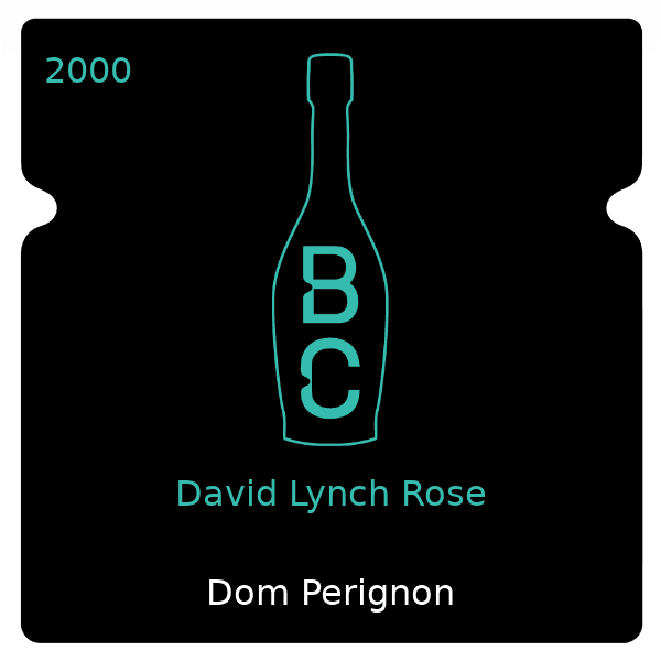 Dom Perignon David Lynch Rose 2000