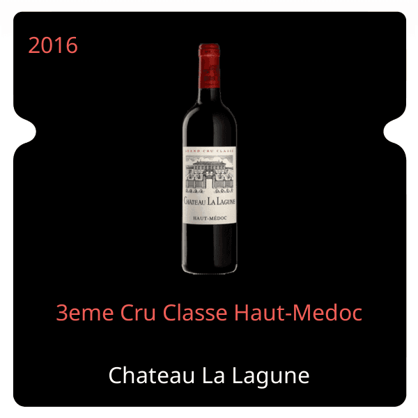Lagune 3eme Cru Classe Haut-Medoc 2016
