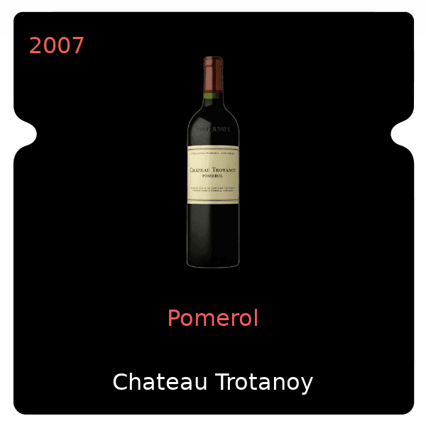 Trotanoy Pomerol 2007