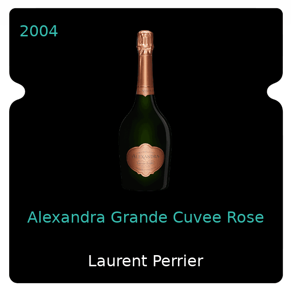 Laurent Roumier Alexandra Grande Cuvee Rose 2004