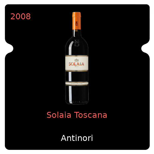 Antinori Solaia Toscana 2008