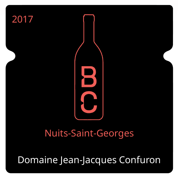 Jean-Jacques Confuron Nuits-Saint-Georges 2017