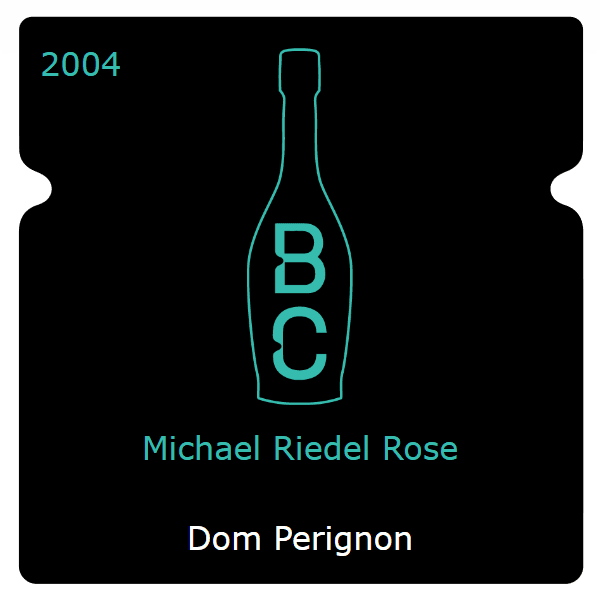Dom Perignon Michael Riedel Rose 2004