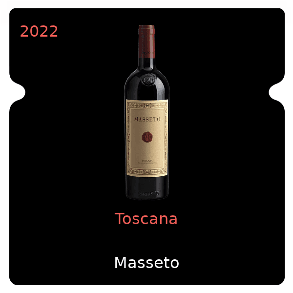 Masseto Toscana 2022