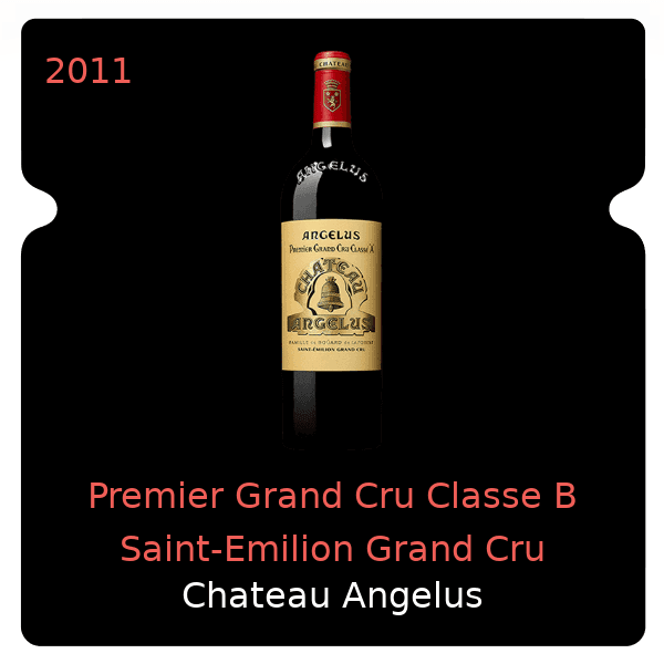 Angelus Premier Grand Cru Classe B Saint-Emilion Grand Cru 2011
