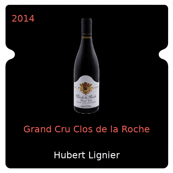 Hubert Lignier Grand Cru Clos de la Roche 2014