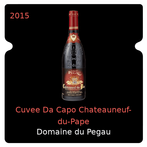 Pegau Cuvee Da Capo Chateauneuf-du-Pape 2015