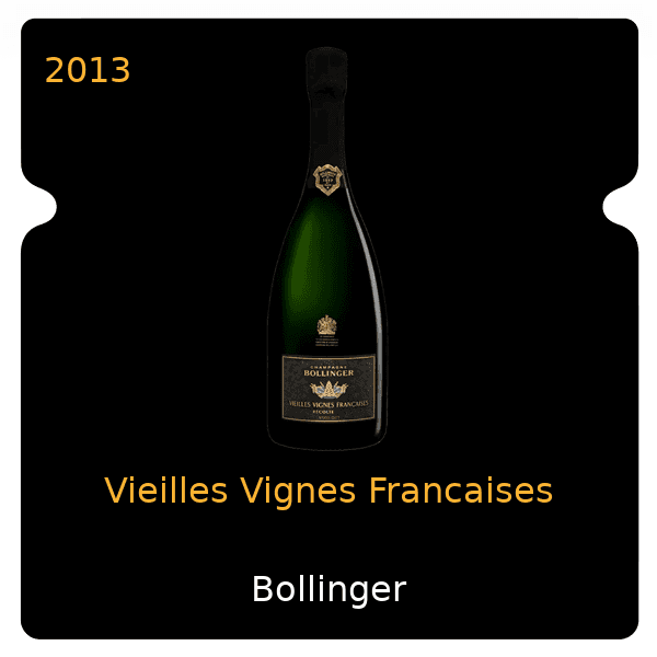 Bollinger Vieilles Vignes Francaises 2013
