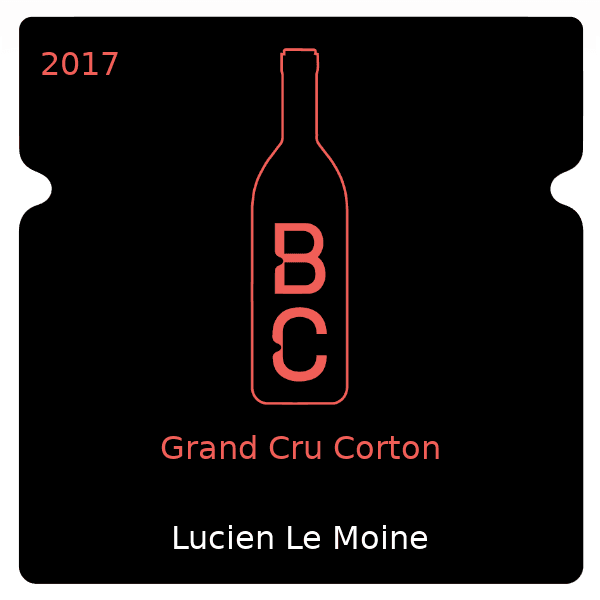 Lucien Le Moine Grand Cru Corton 2017