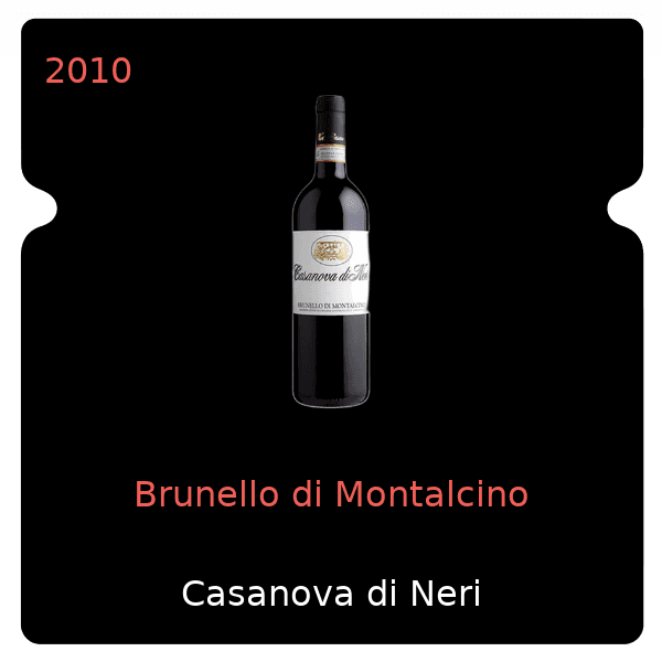 Casanova di Neri Brunello di Montalcino 2010