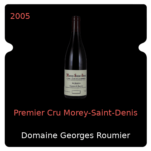Georges Roumier Premier Cru Morey-Saint-Denis 2005