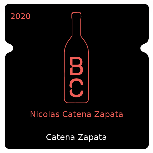 Zapata Nicolas Catena Zapata 2020