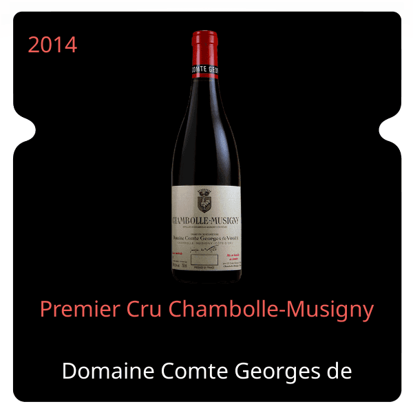 Comte Georges de Vogue Premier Cru Chambolle-Musigny 2014
