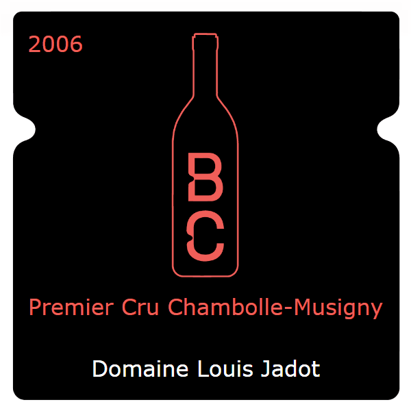 Louis Jadot Premier Cru Chambolle-Musigny 2006