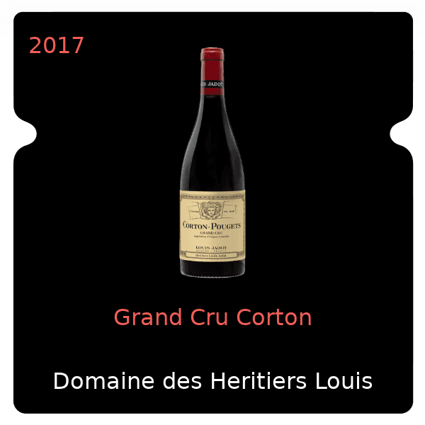 Heritiers Louis Jadot Grand Cru Corton 2017