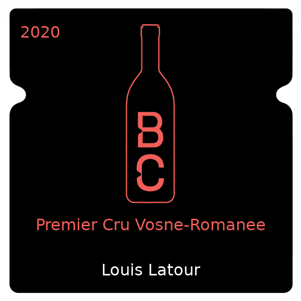Louis Latour Premier Cru Vosne-Romanee 2020