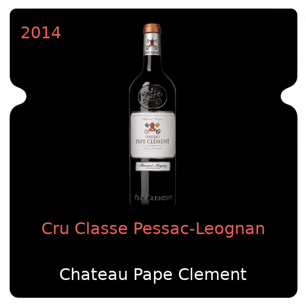 Pape Clement Cru Classe Pessac-Leognan 2014