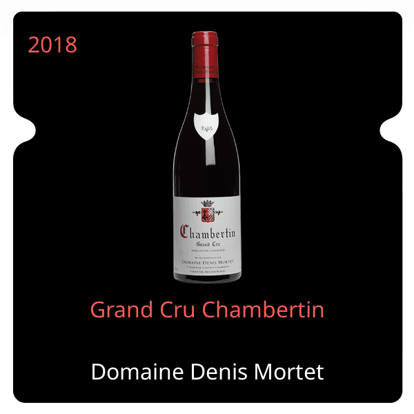 Denis Mortet Grand Cru Chambertin 2018