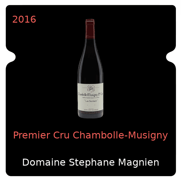Stephane Magnien Premier Cru Chambolle-Musigny 2016