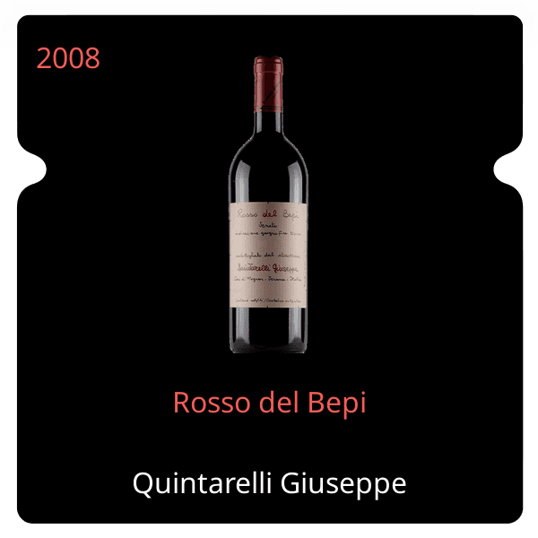 Quintarelli Giuseppe Rosso del Bepi 2008