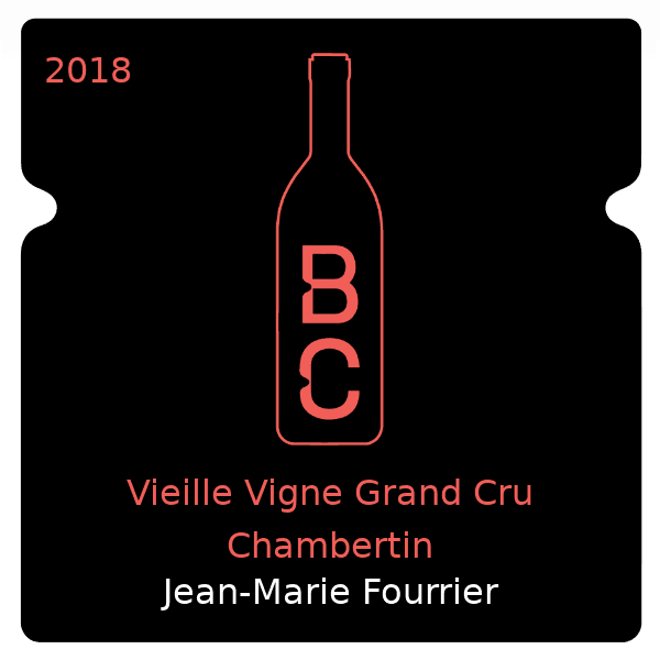 Jean-Marie Fourrier Vieille Vigne Grand Cru Chambertin 2018