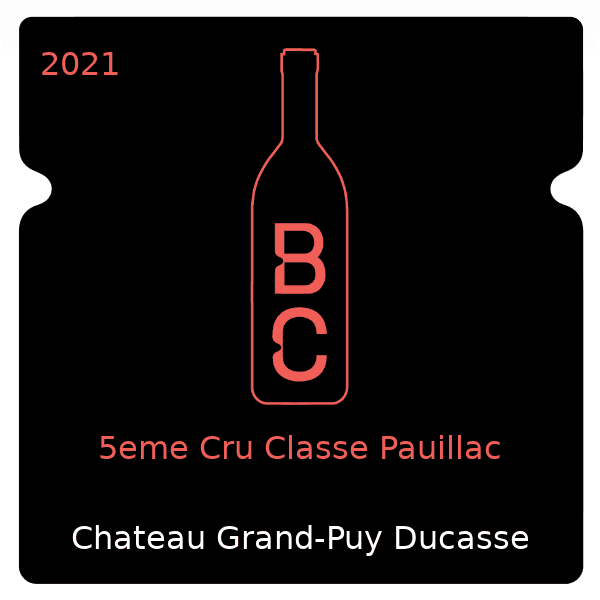 Grand-Puy Ducasse 5eme Cru Classe Pauillac 2021