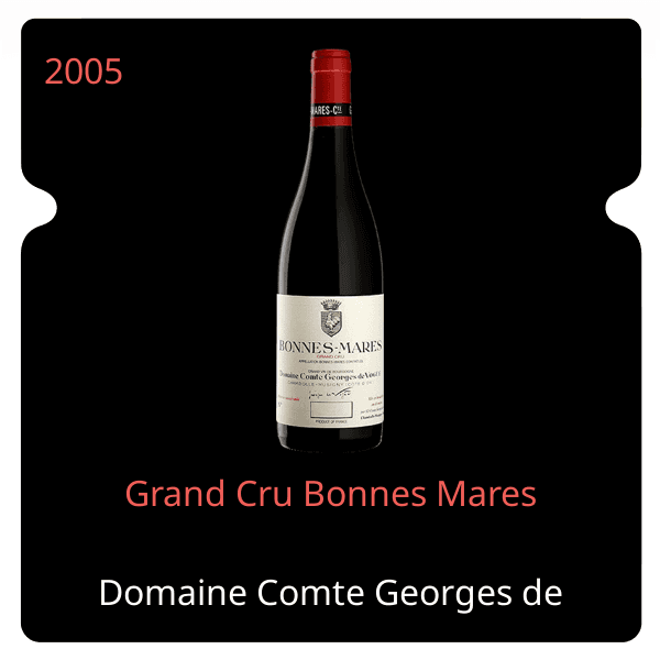 Comte Georges de Vogue Grand Cru Bonnes Mares 2005