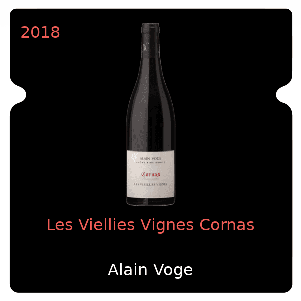 Alain Voge Les Viellies Vignes Cornas 2018
