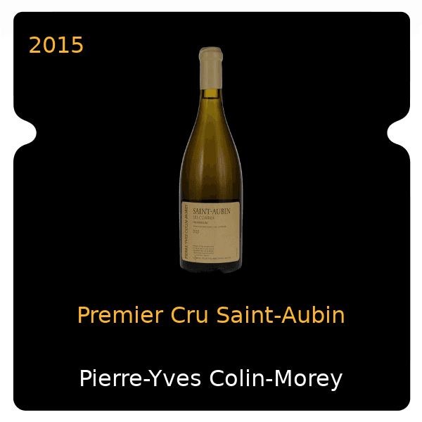 Pierre-Yves Colin-Morey Premier Cru Saint-Aubin 2015