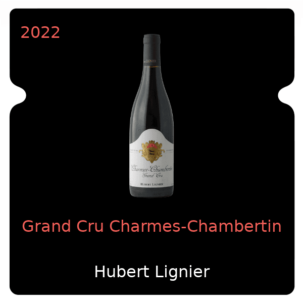 Hubert Lignier Grand Cru Charmes-Chambertin 2022