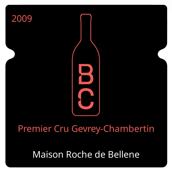 Roche de Bellene Premier Cru Gevrey-Chambertin 2009
